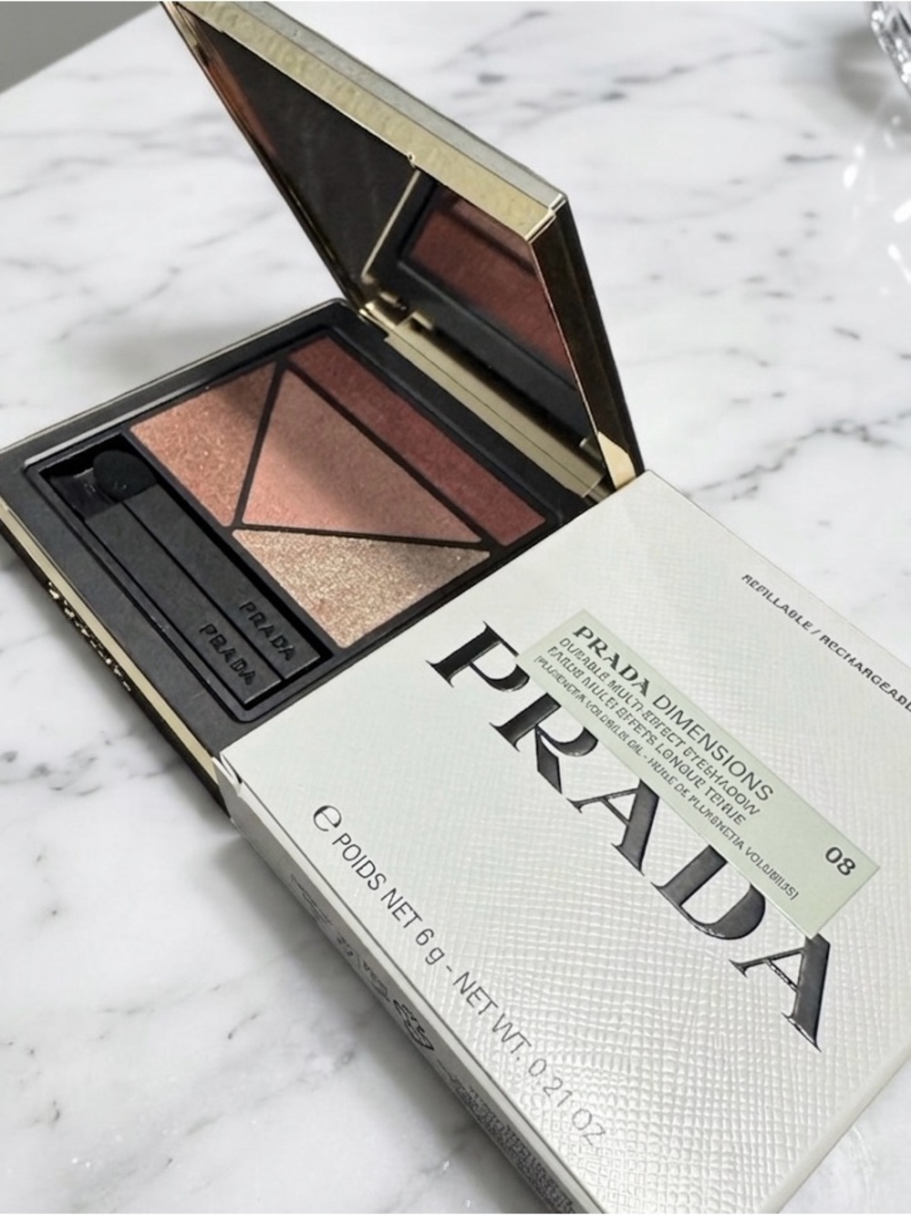 Prada Dimensions Holo Nude Eyeshadow 08